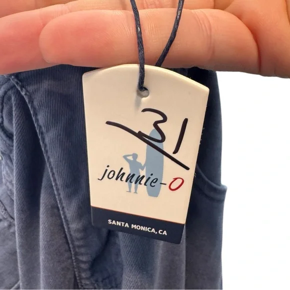 Johnnie-O Hugo Pant ProModal Mariner Blue 30x34‎ Casual
